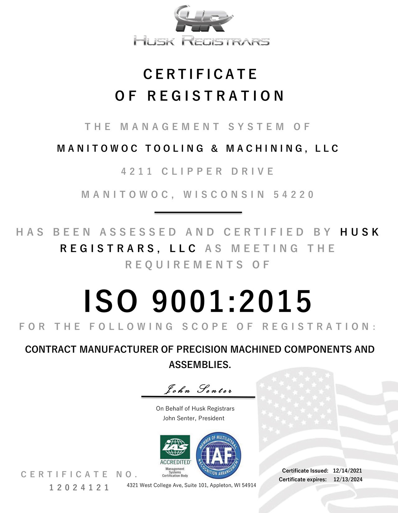 itar letter,itar certification, itar company,itar cnc machining